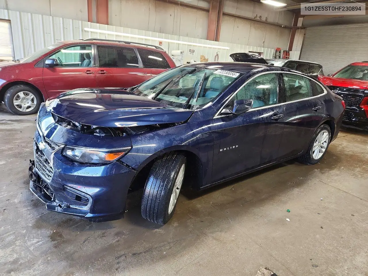 CHEVROLET MALIBU 2017, VIN 1G1ZE5ST0HF230894