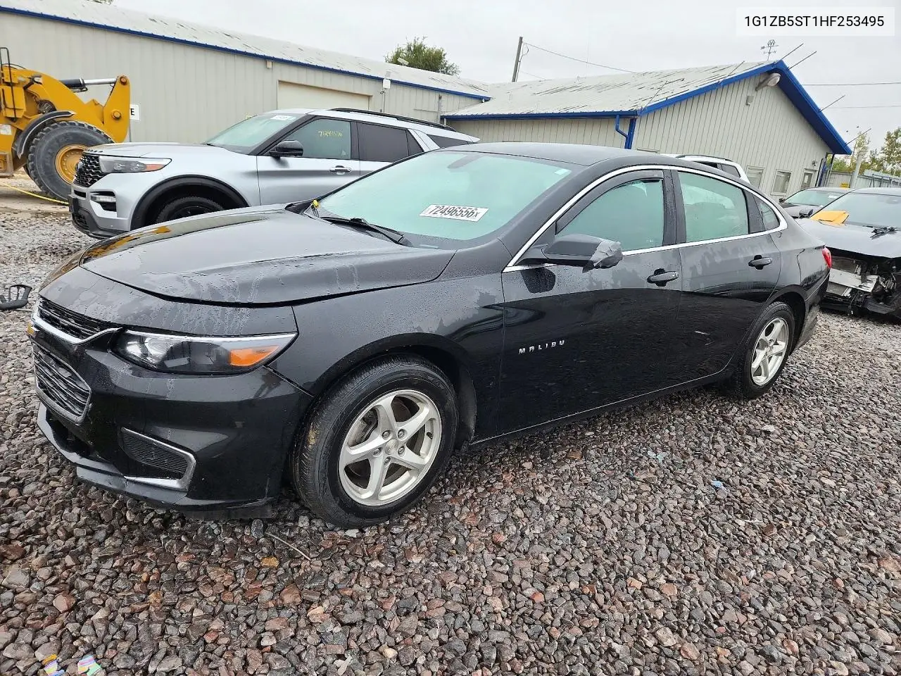 CHEVROLET MALIBU 2017, VIN 1G1ZB5ST1HF253495