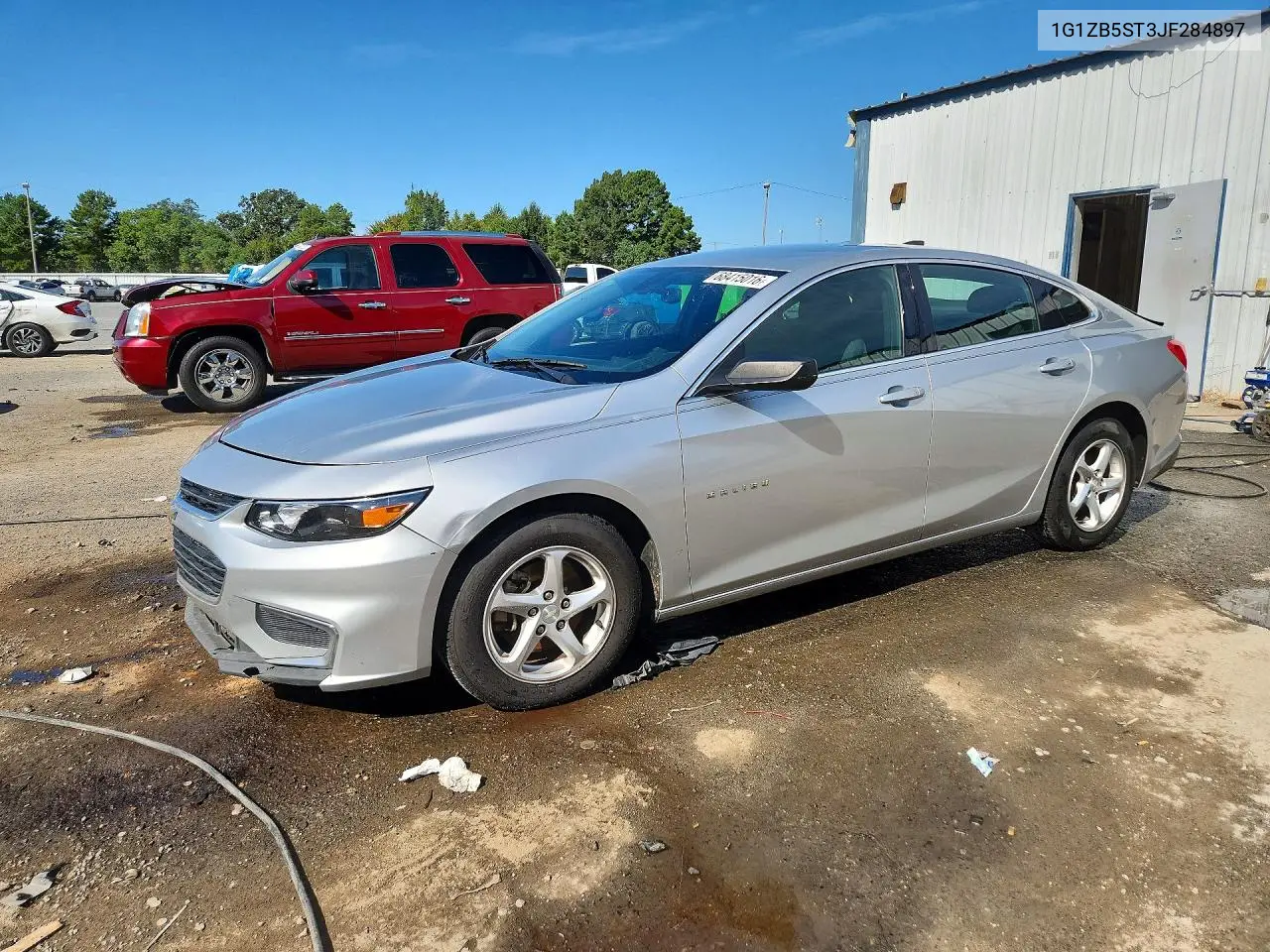 CHEVROLET MALIBU 2018, VIN 1G1ZB5ST3JF284897