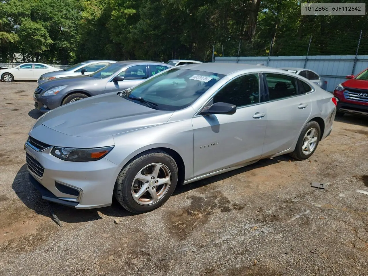 CHEVROLET MALIBU 2018, VIN 1G1ZB5ST6JF112542