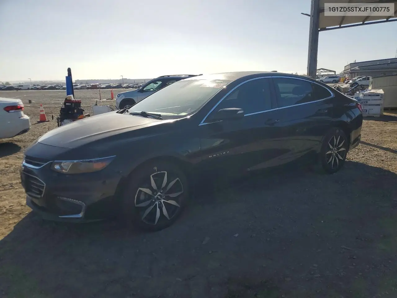 CHEVROLET MALIBU 2018, VIN 1G1ZD5STXJF100775