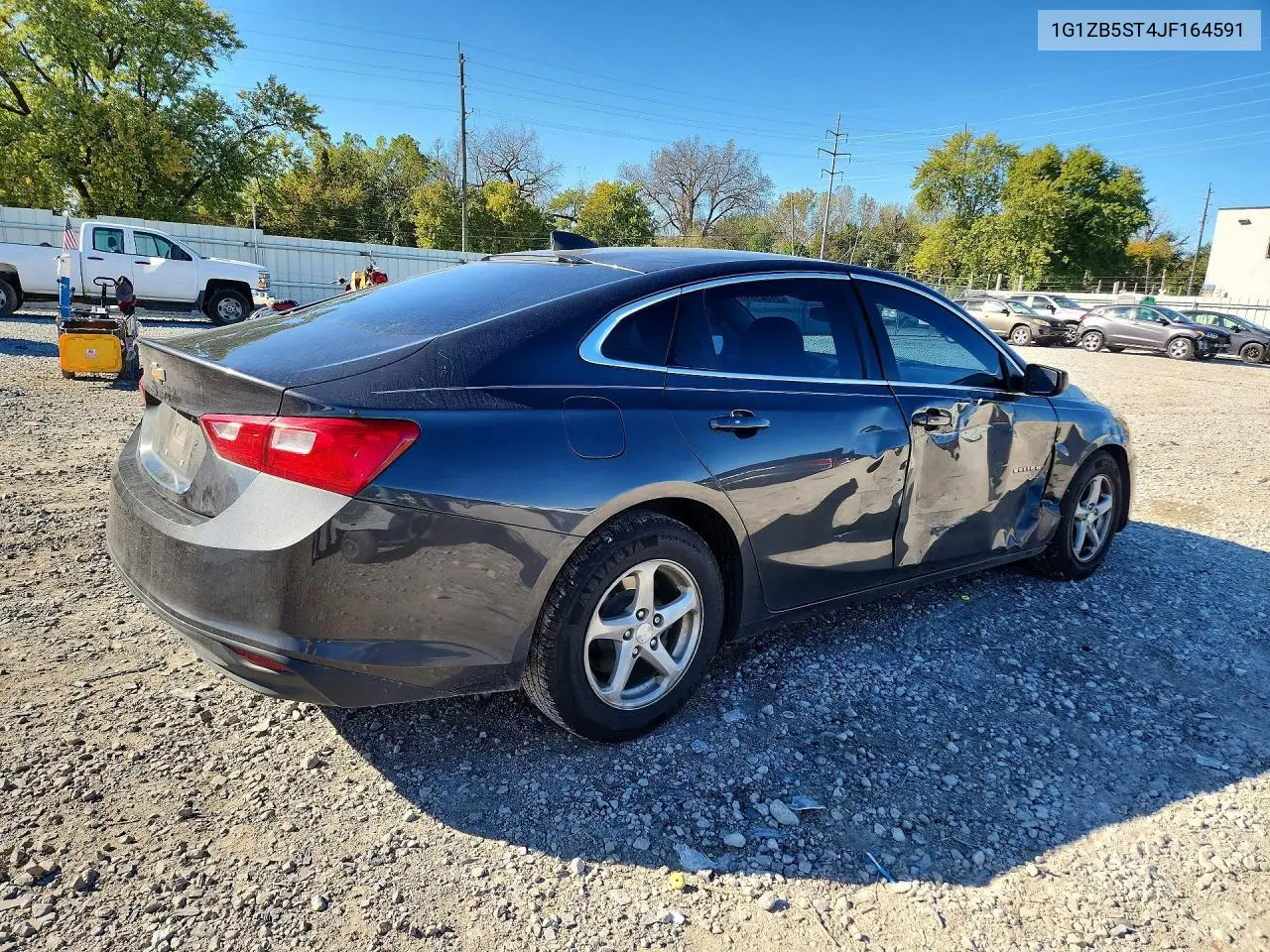 2018 CHEVROLET MALIBU VIN 1G1ZB5ST4JF164591 — фото 3