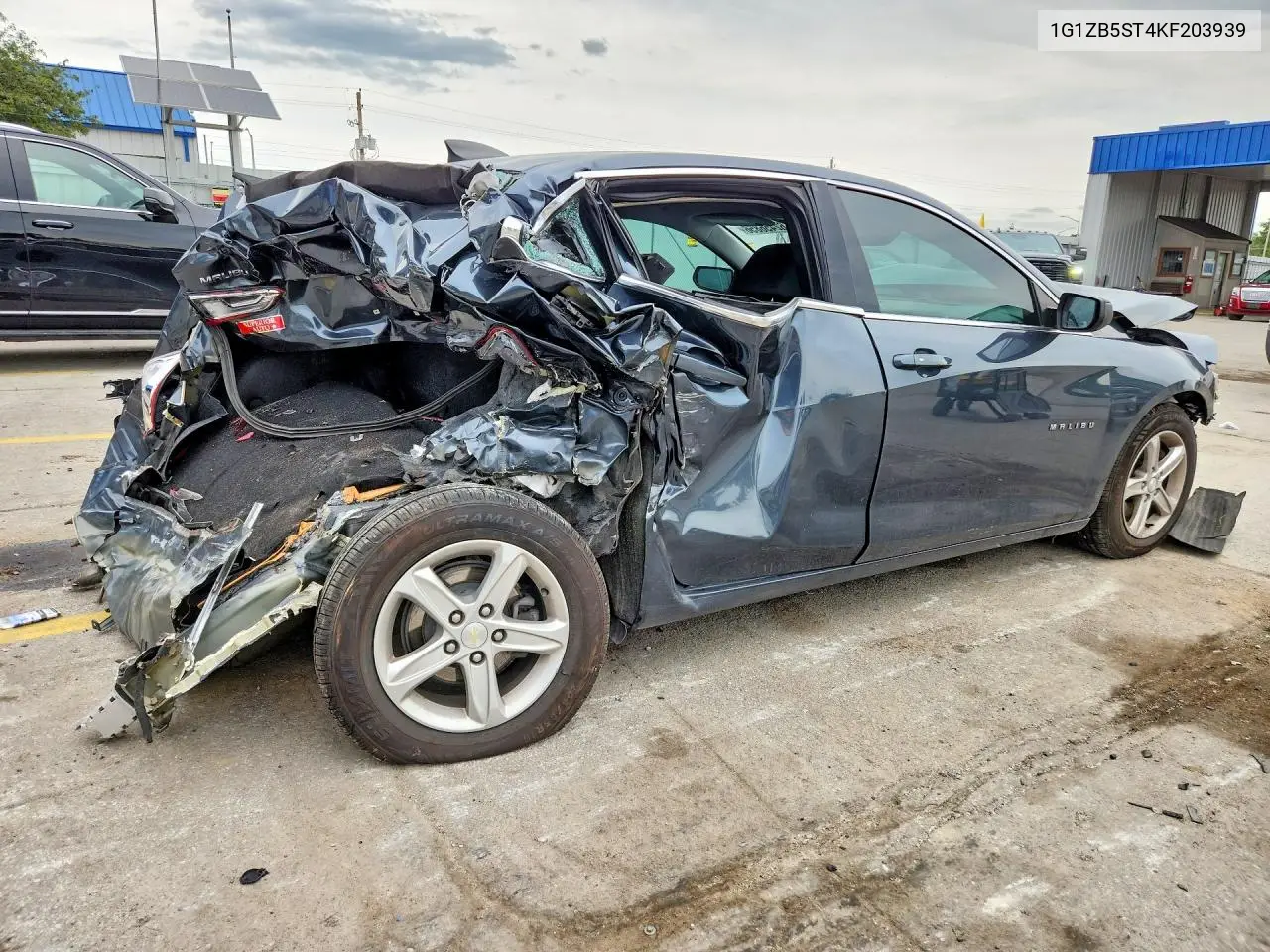 2019 CHEVROLET MALIBU VIN 1G1ZB5ST4KF203939 — фото 3