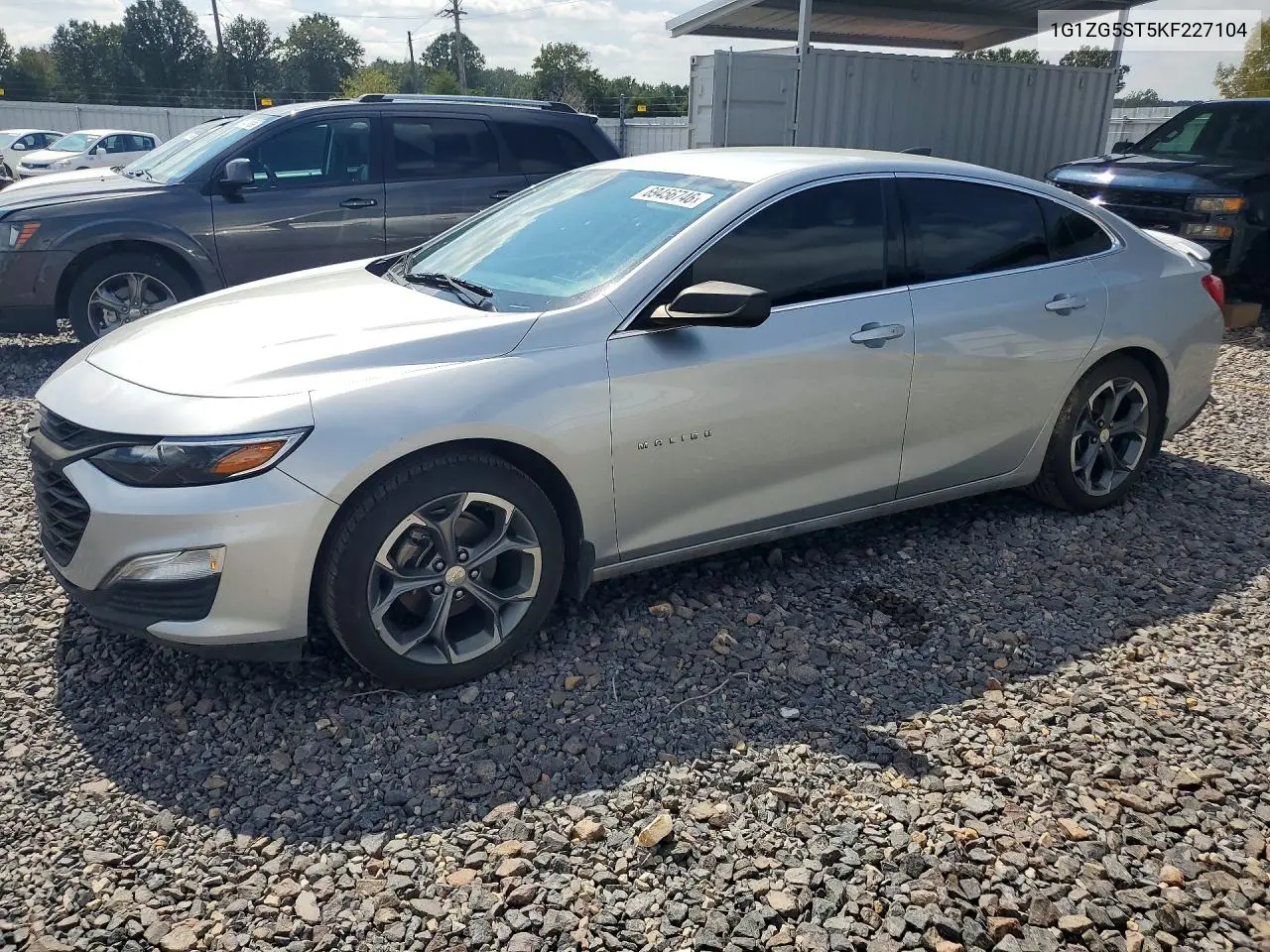 CHEVROLET MALIBU 2019, VIN 1G1ZG5ST5KF227104