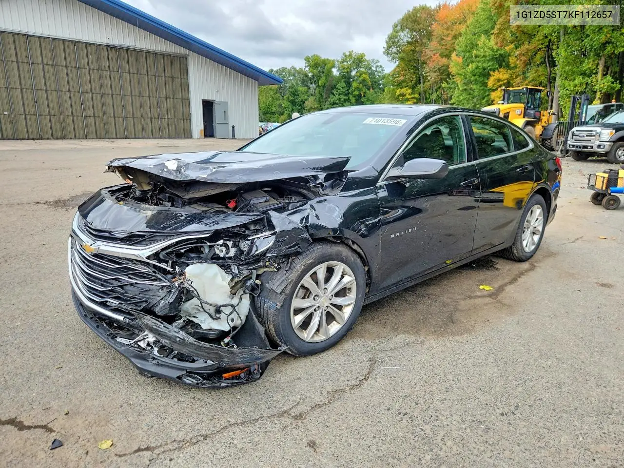 CHEVROLET MALIBU 2019, VIN 1G1ZD5ST7KF112657