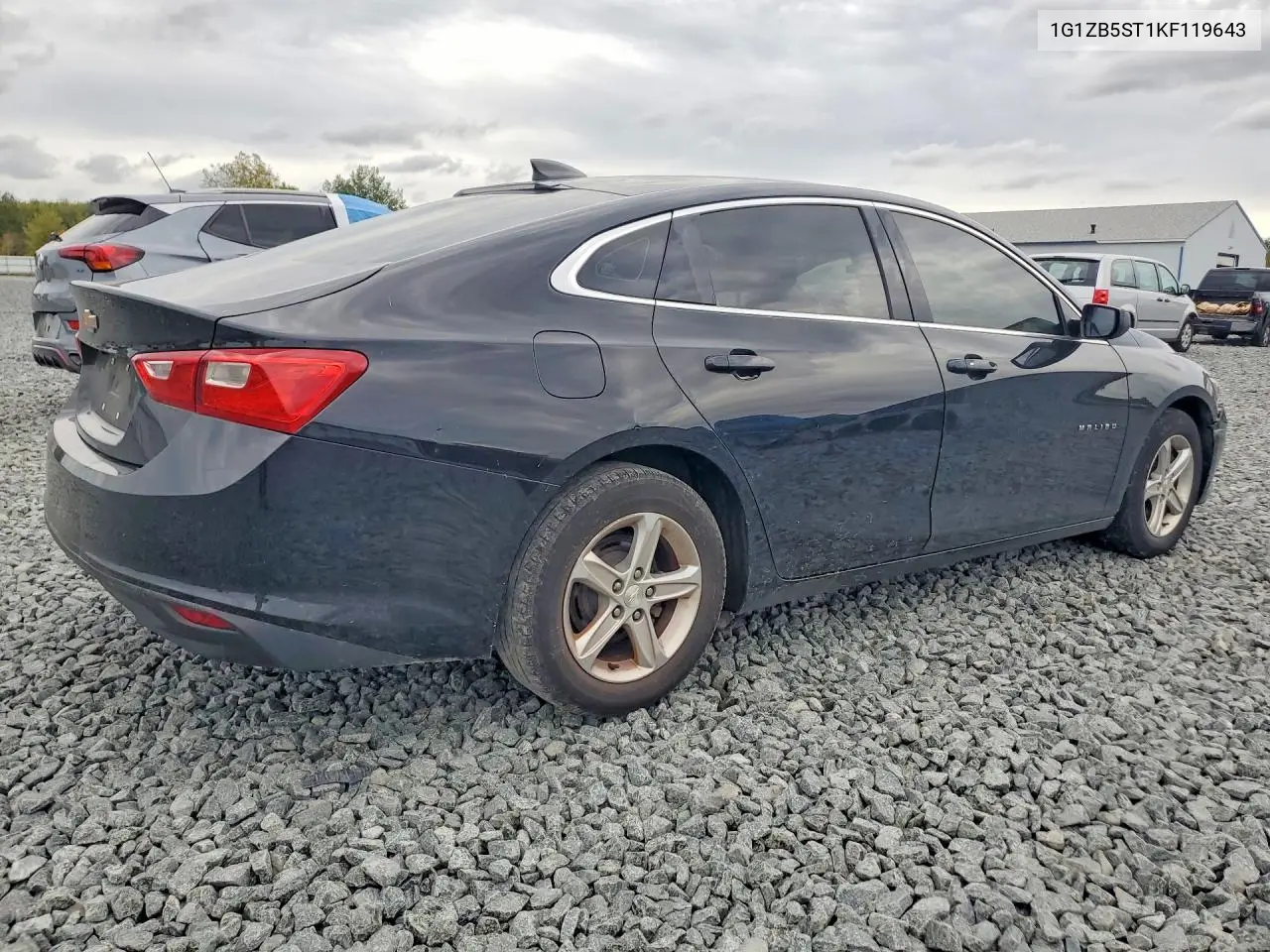 2019 CHEVROLET MALIBU VIN 1G1ZB5ST1KF119643 — фото 3