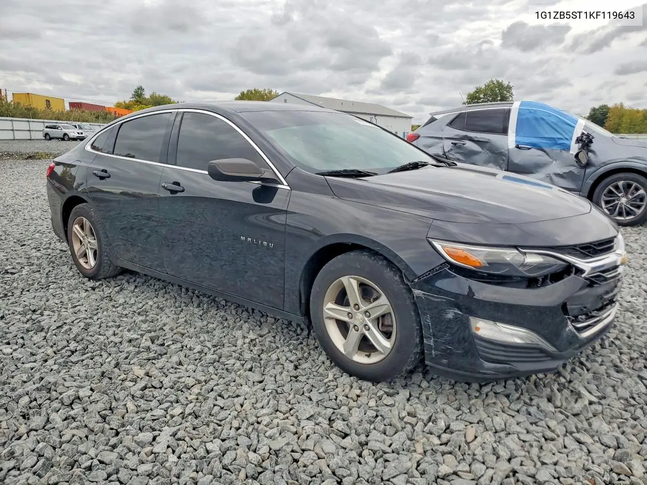 2019 CHEVROLET MALIBU VIN 1G1ZB5ST1KF119643 — фото 4