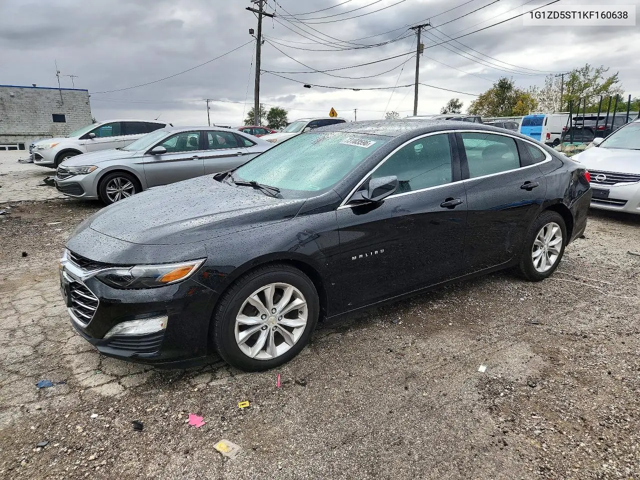 CHEVROLET MALIBU 2019, VIN 1G1ZD5ST1KF160638
