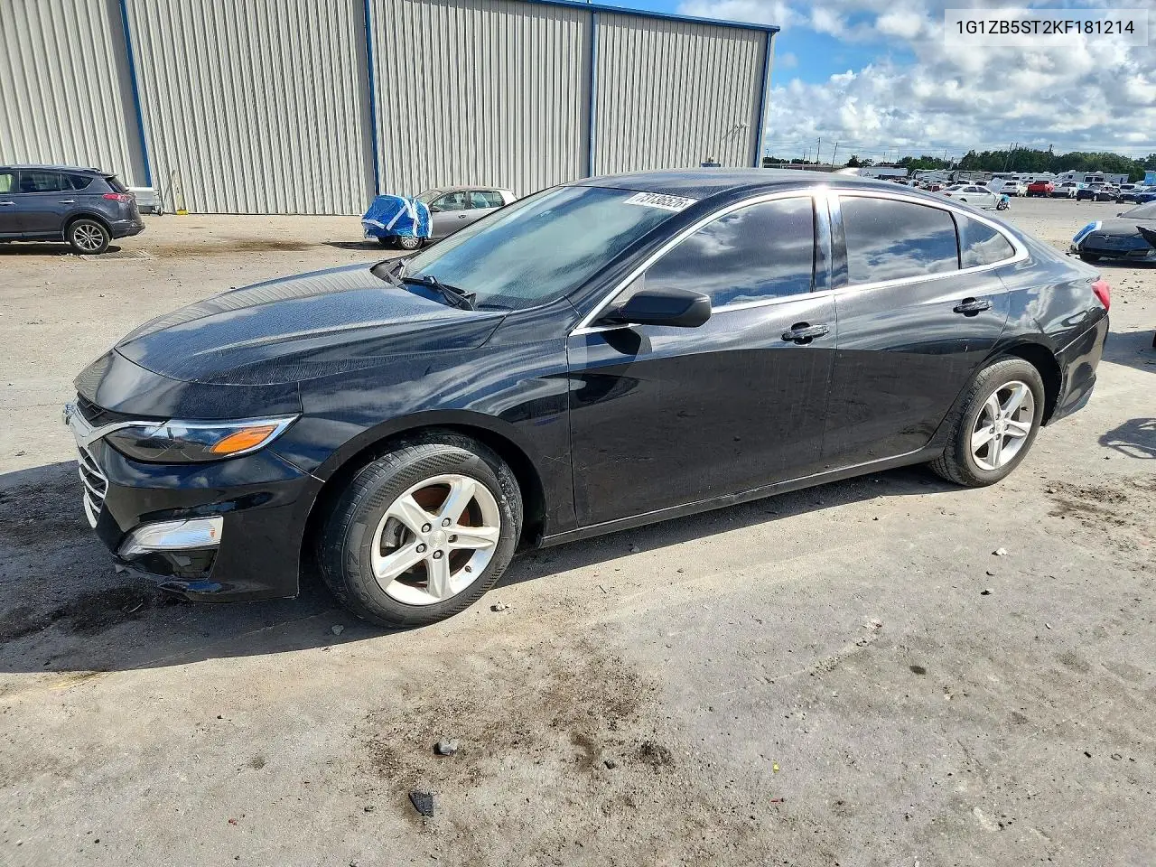 CHEVROLET MALIBU 2019, VIN 1G1ZB5ST2KF181214