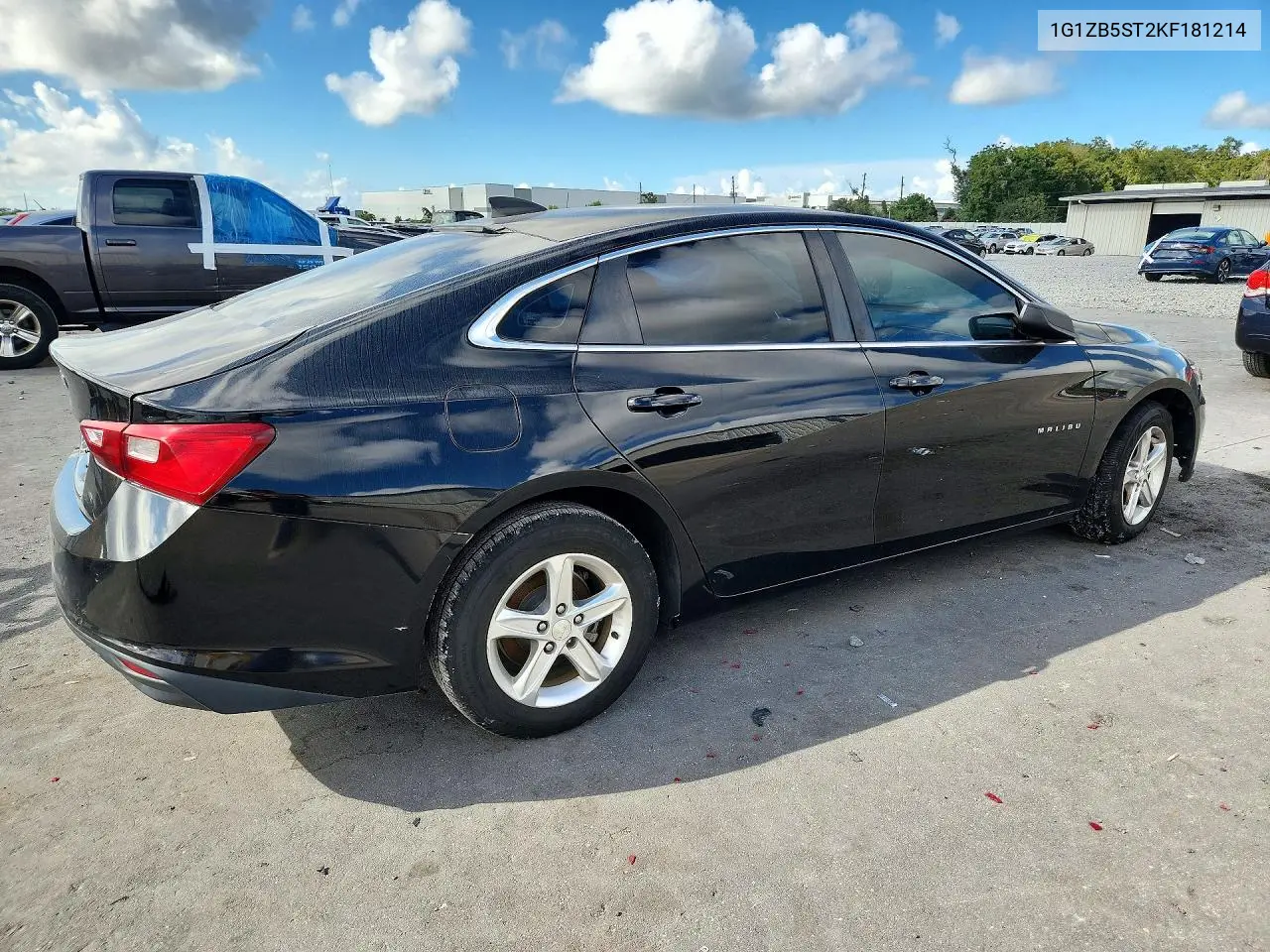2019 CHEVROLET MALIBU VIN 1G1ZB5ST2KF181214 — фото 3