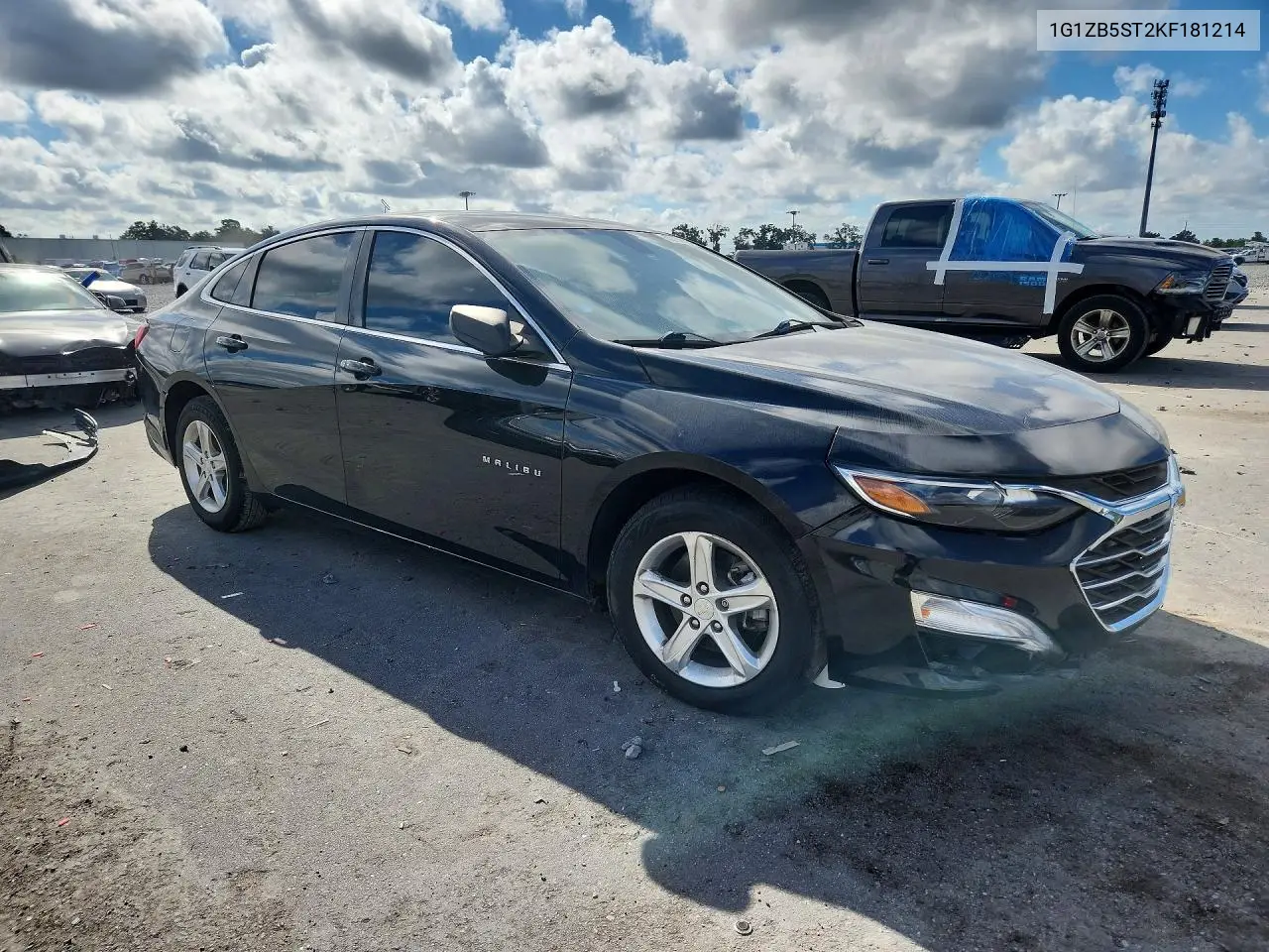 2019 CHEVROLET MALIBU VIN 1G1ZB5ST2KF181214 — фото 4