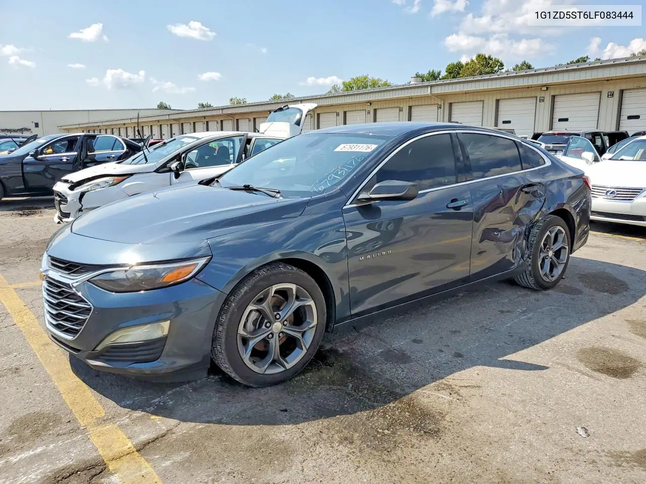 CHEVROLET MALIBU 2020, VIN 1G1ZD5ST6LF083444