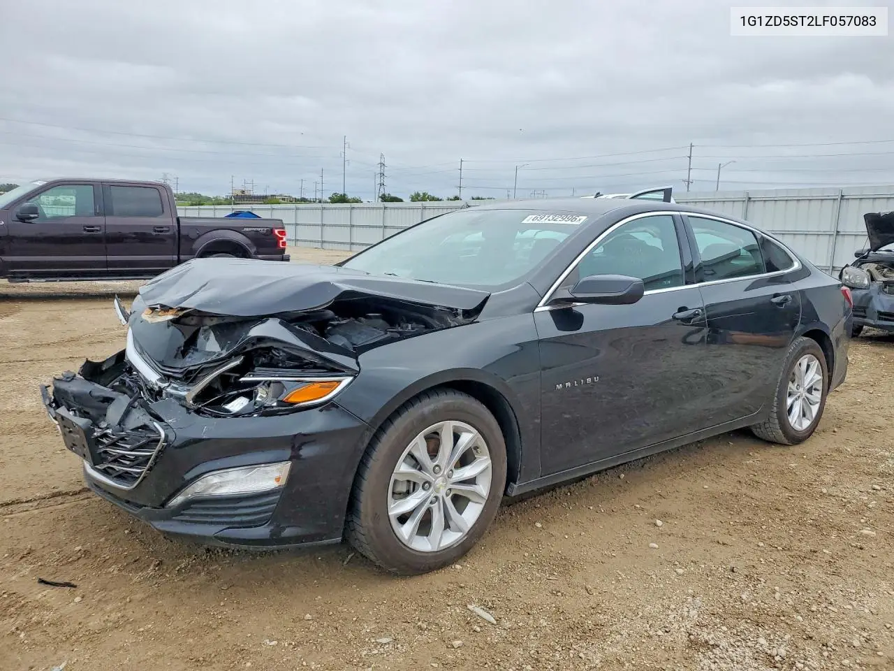 CHEVROLET MALIBU 2020, VIN 1G1ZD5ST2LF057083
