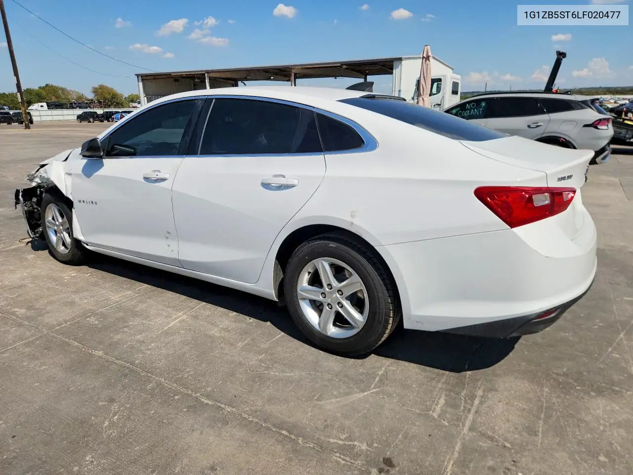 2020 CHEVROLET MALIBU VIN 1G1ZB5ST6LF020477 — фото 2