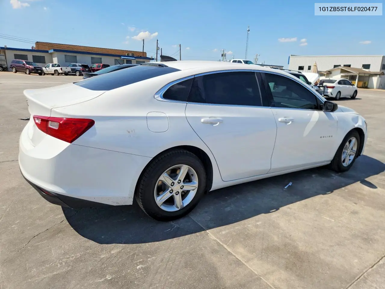 2020 CHEVROLET MALIBU VIN 1G1ZB5ST6LF020477 — фото 3