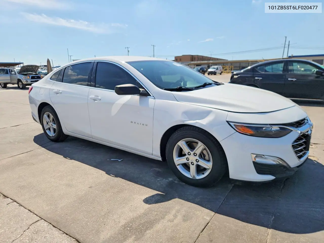 2020 CHEVROLET MALIBU VIN 1G1ZB5ST6LF020477 — фото 4