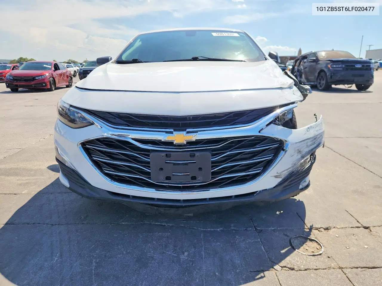 2020 CHEVROLET MALIBU VIN 1G1ZB5ST6LF020477 — фото 5