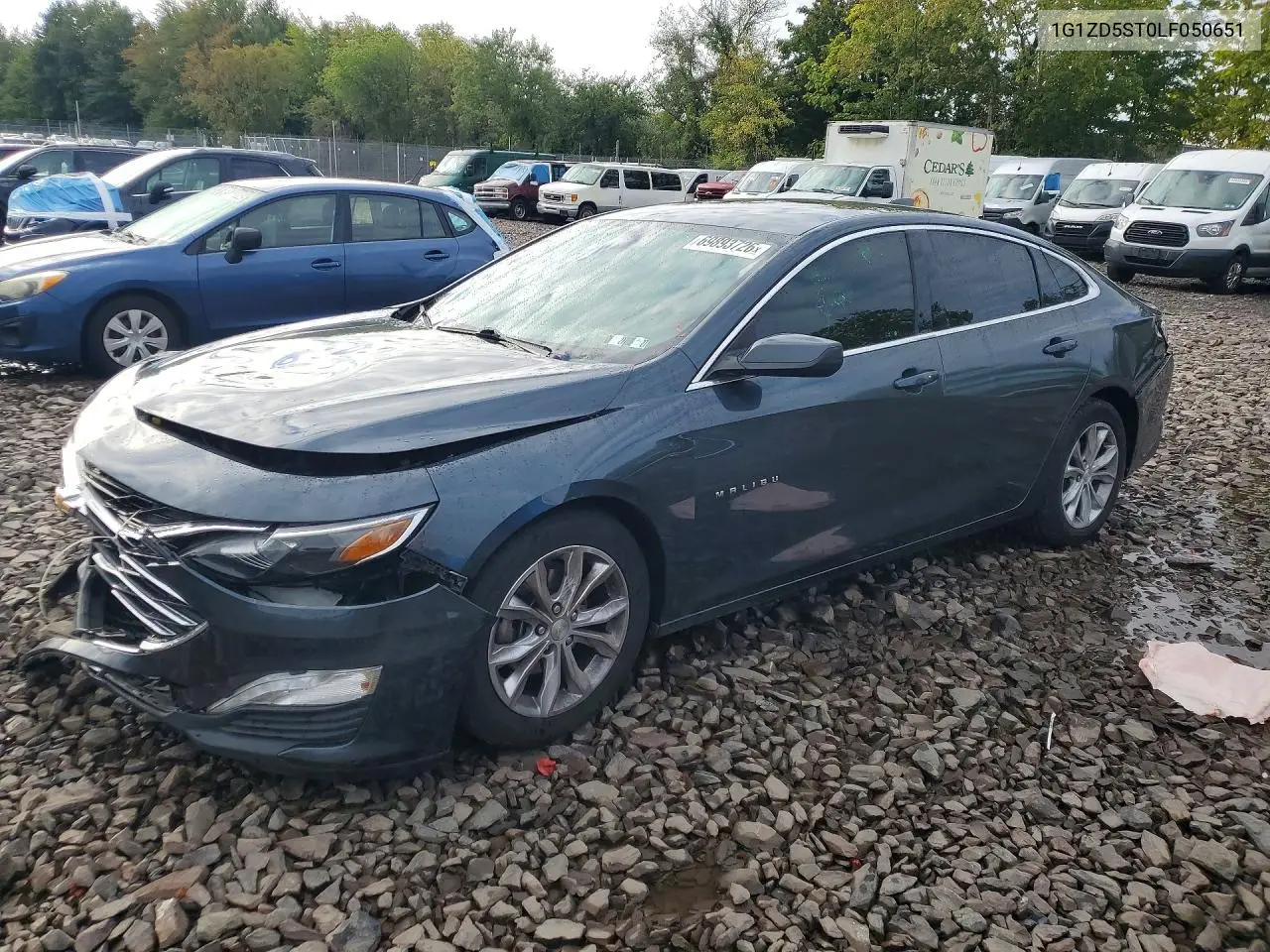 CHEVROLET MALIBU 2020, VIN 1G1ZD5ST0LF050651