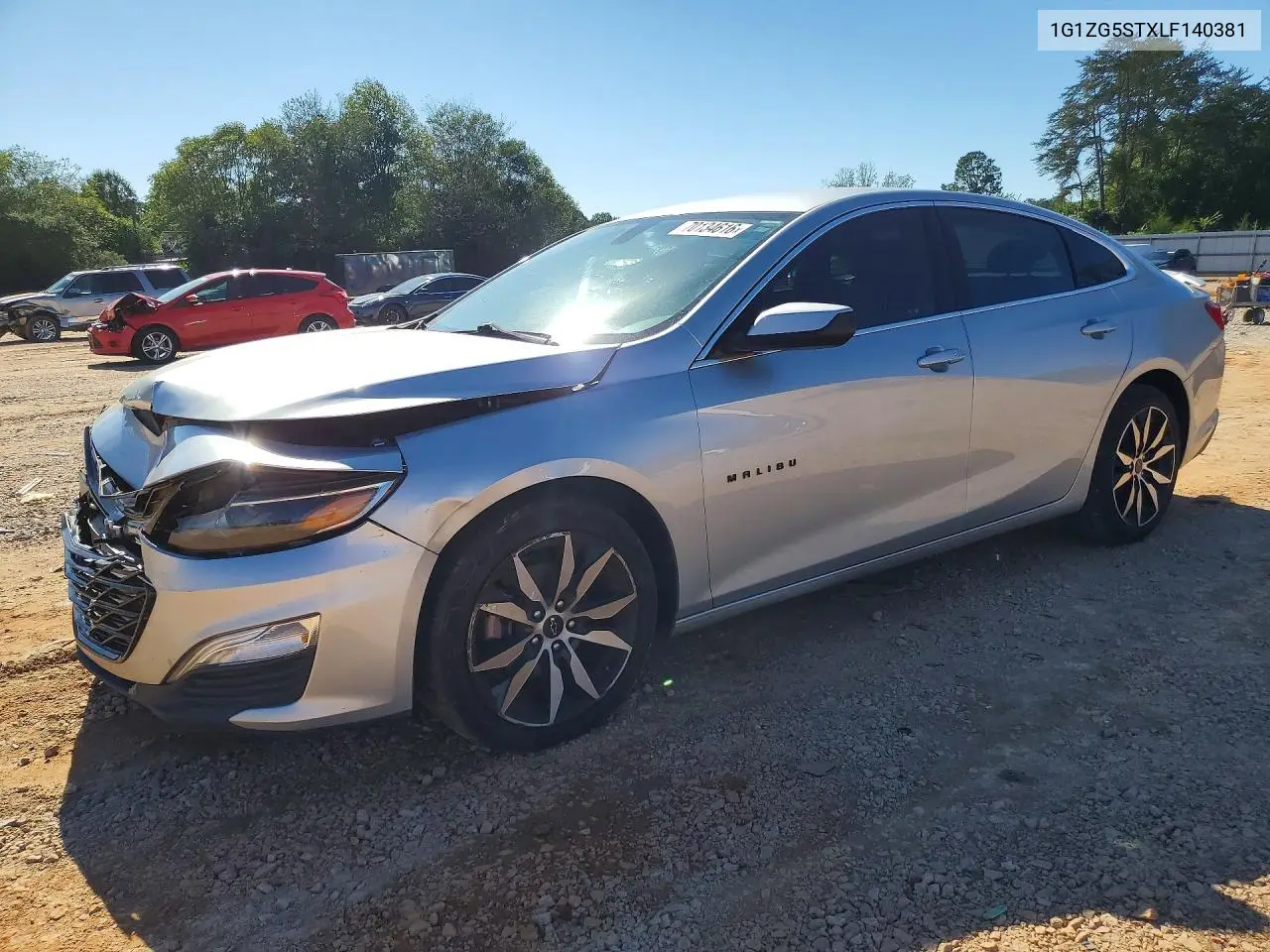 CHEVROLET MALIBU 2020, VIN 1G1ZG5STXLF140381