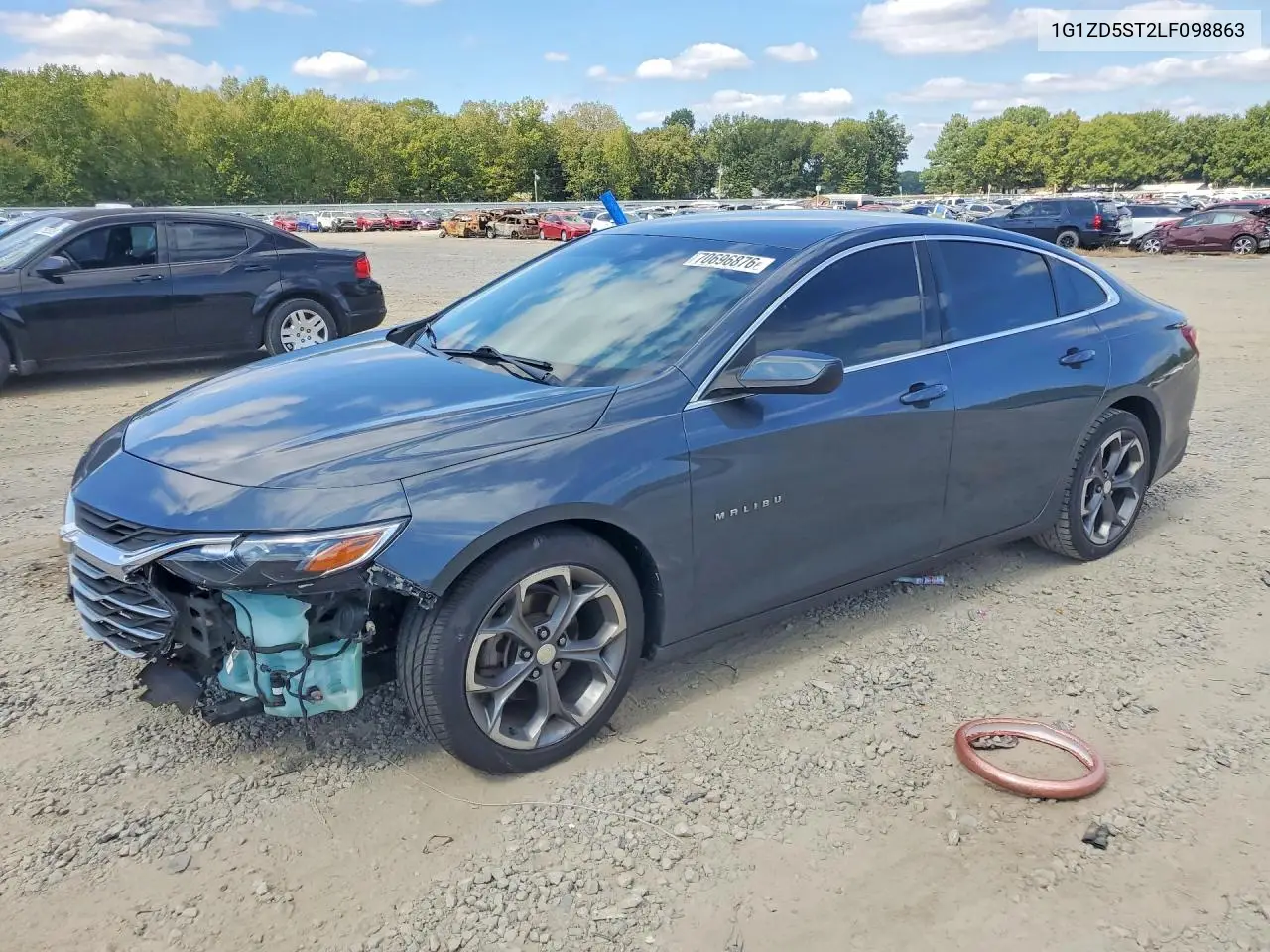 CHEVROLET MALIBU 2020, VIN 1G1ZD5ST2LF098863