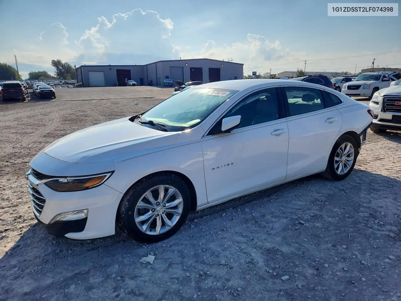 CHEVROLET MALIBU 2020, VIN 1G1ZD5ST2LF074398