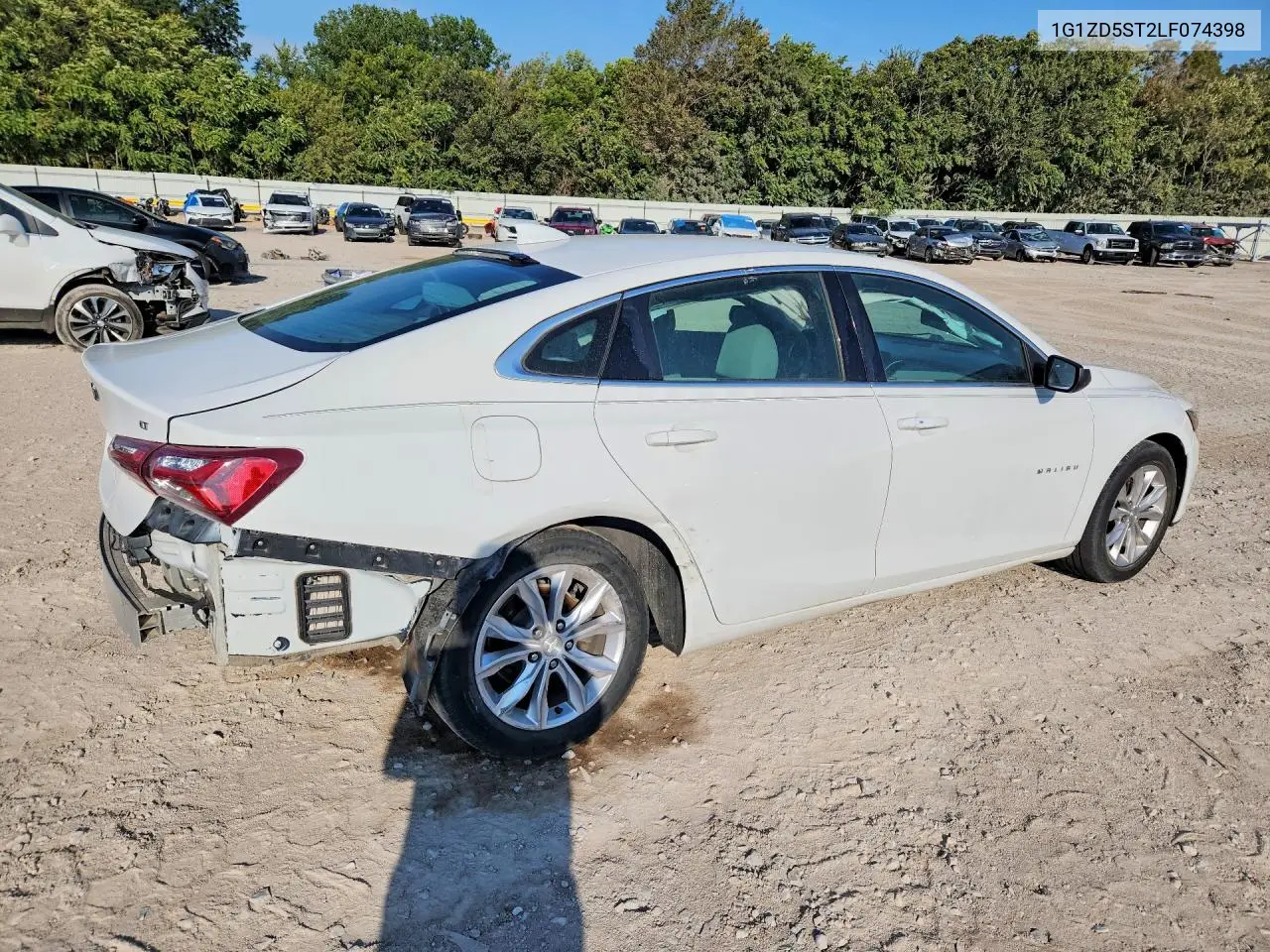 2020 CHEVROLET MALIBU VIN 1G1ZD5ST2LF074398 — фото 3