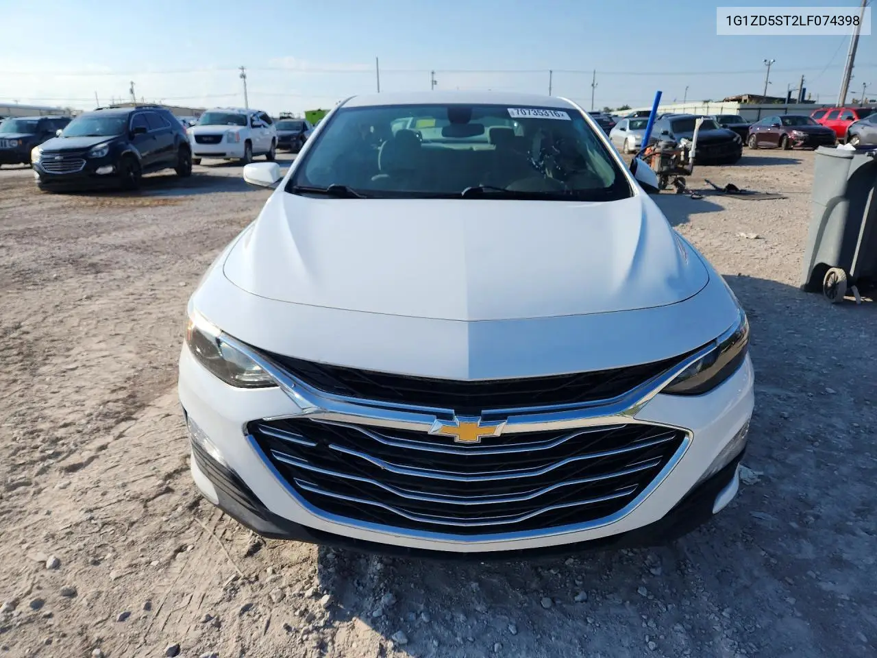 2020 CHEVROLET MALIBU VIN 1G1ZD5ST2LF074398 — фото 5