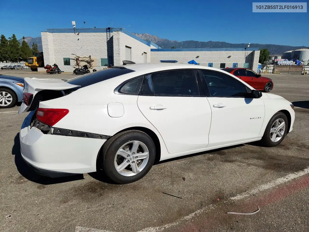 2020 CHEVROLET MALIBU VIN 1G1ZB5ST2LF016913 — фото 3