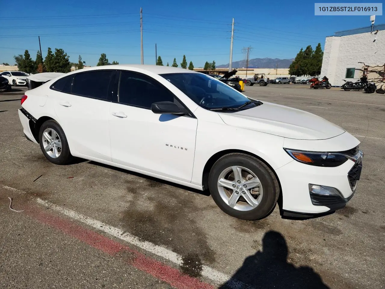 2020 CHEVROLET MALIBU VIN 1G1ZB5ST2LF016913 — фото 4