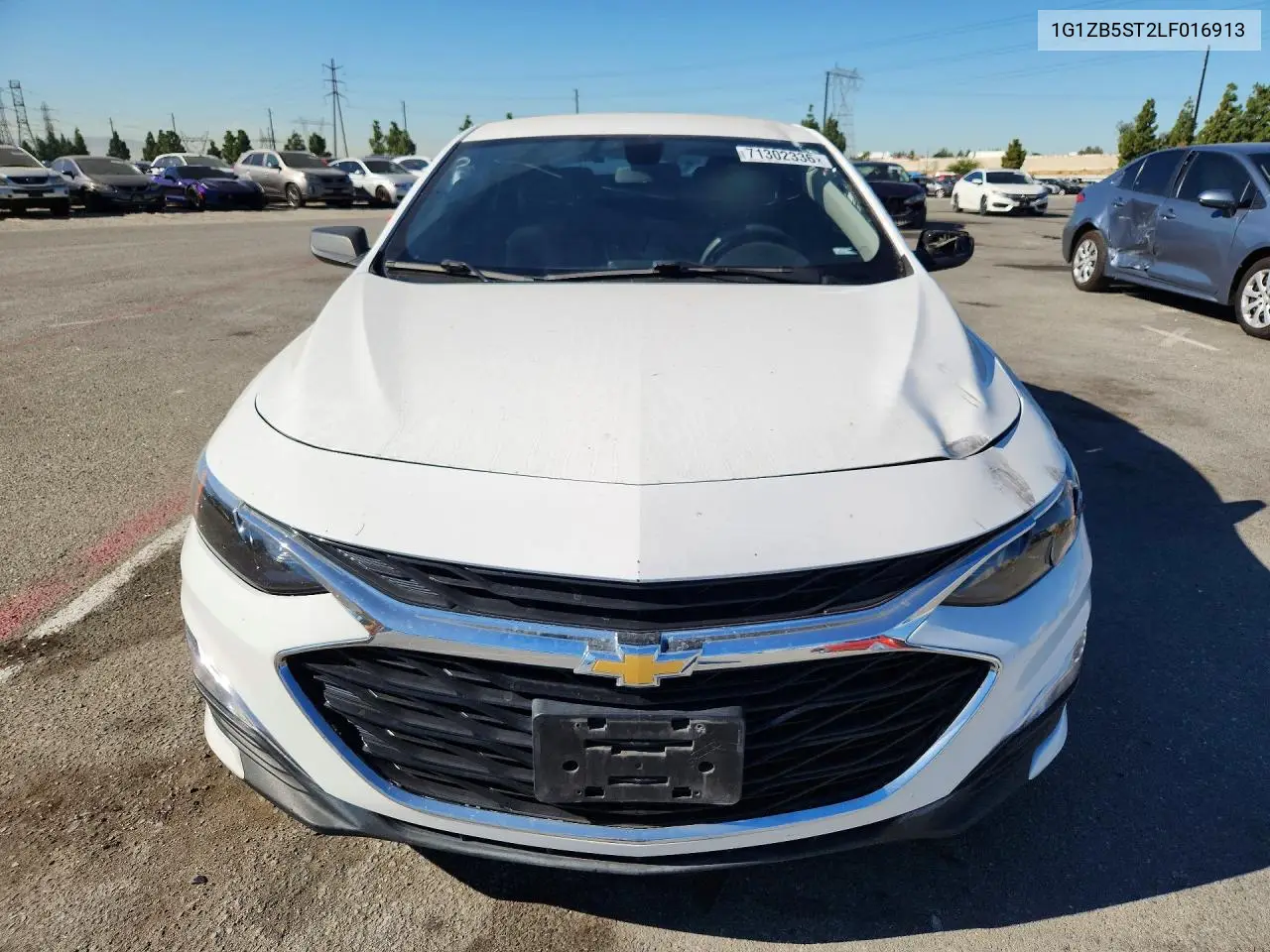 2020 CHEVROLET MALIBU VIN 1G1ZB5ST2LF016913 — фото 5