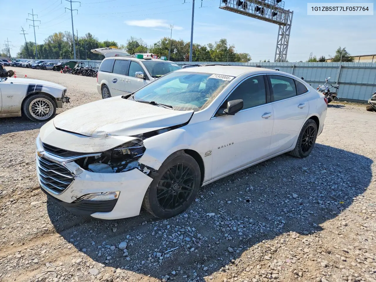 CHEVROLET MALIBU 2020, VIN 1G1ZB5ST7LF057764