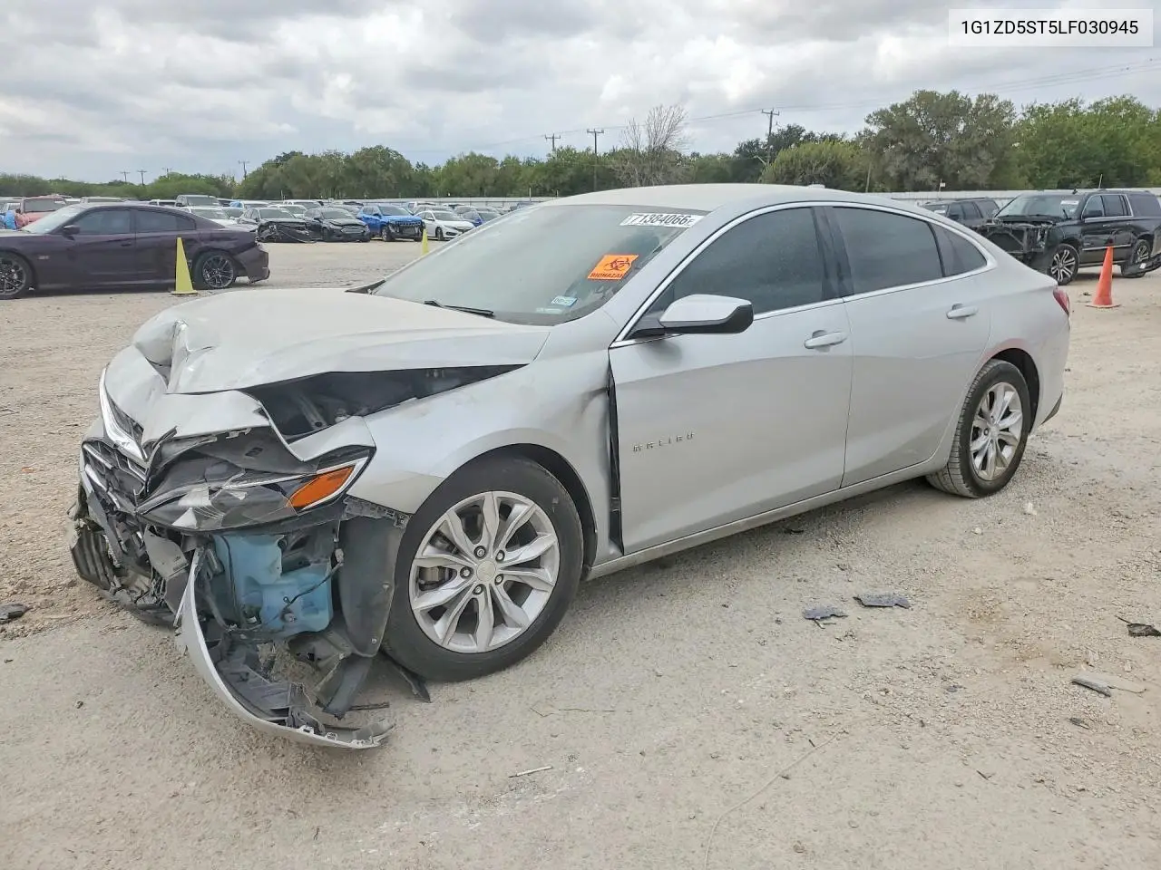 CHEVROLET MALIBU 2020, VIN 1G1ZD5ST5LF030945