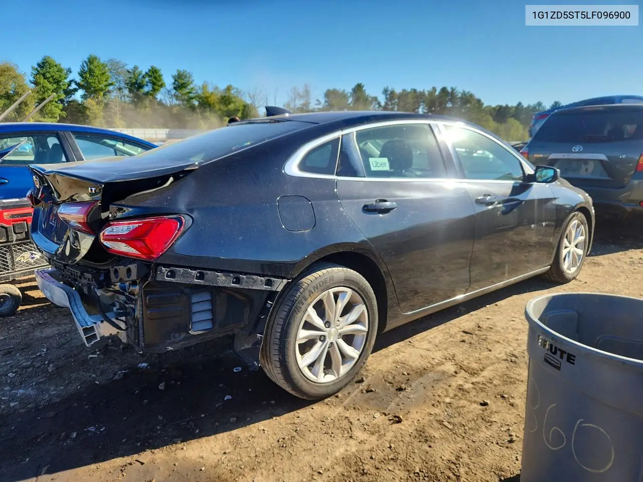 2020 CHEVROLET MALIBU VIN 1G1ZD5ST5LF096900 — фото 3