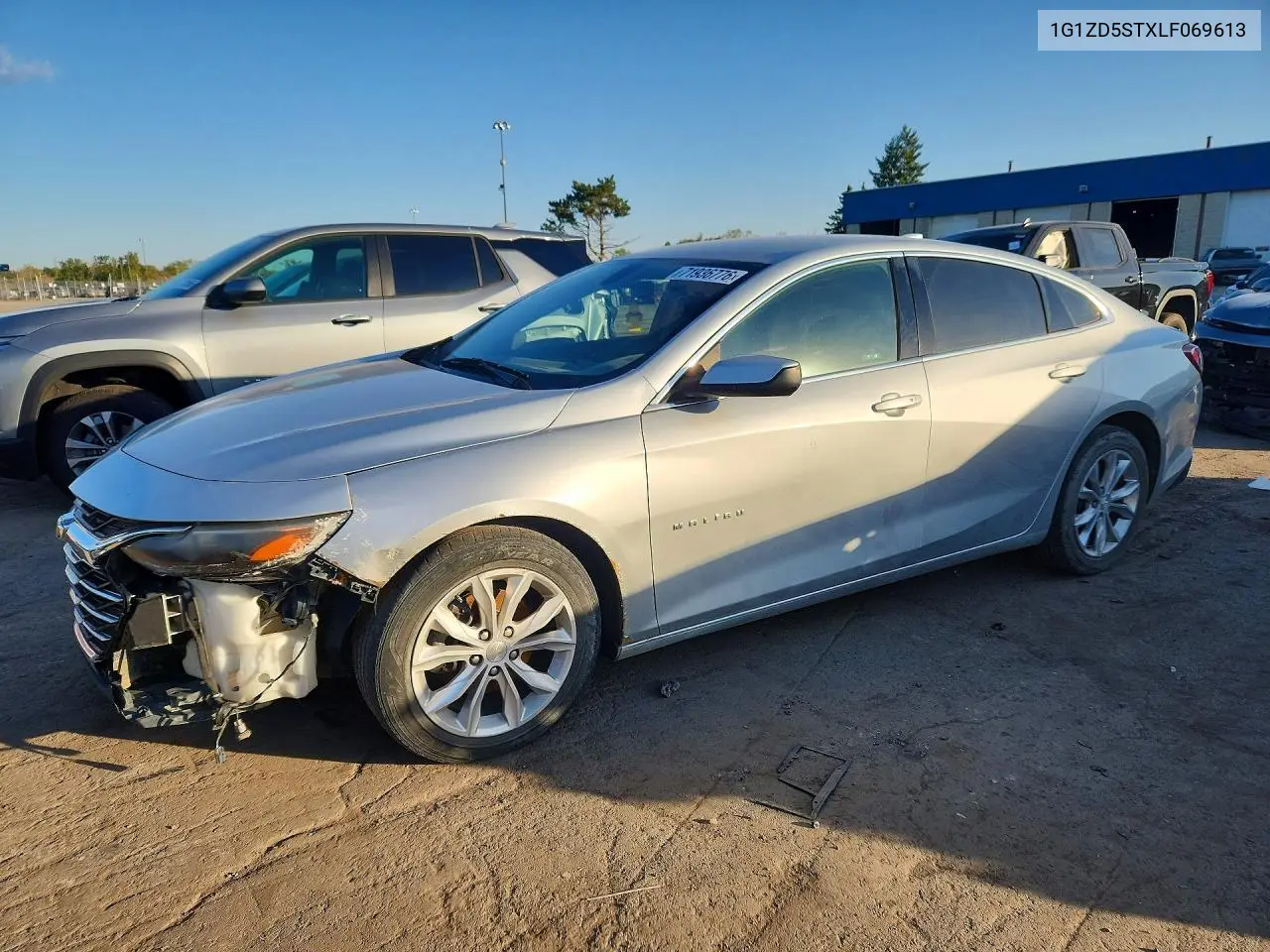 CHEVROLET MALIBU 2020, VIN 1G1ZD5STXLF069613