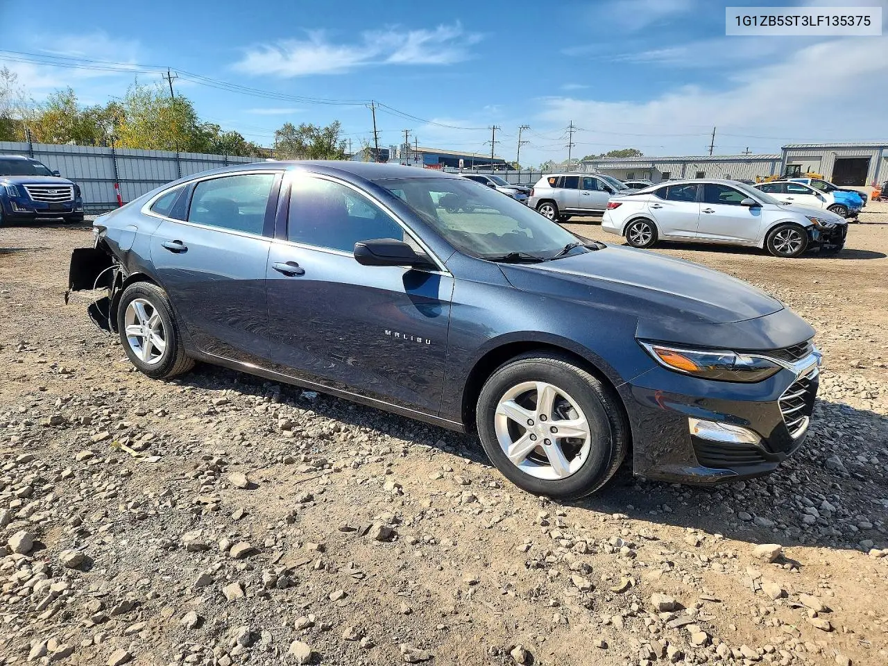 2020 CHEVROLET MALIBU VIN 1G1ZB5ST3LF135375 — фото 4