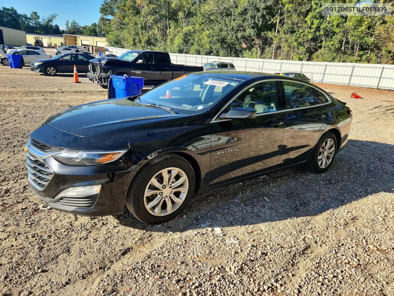 CHEVROLET MALIBU 2020, VIN 1G1ZD5ST1LF088339
