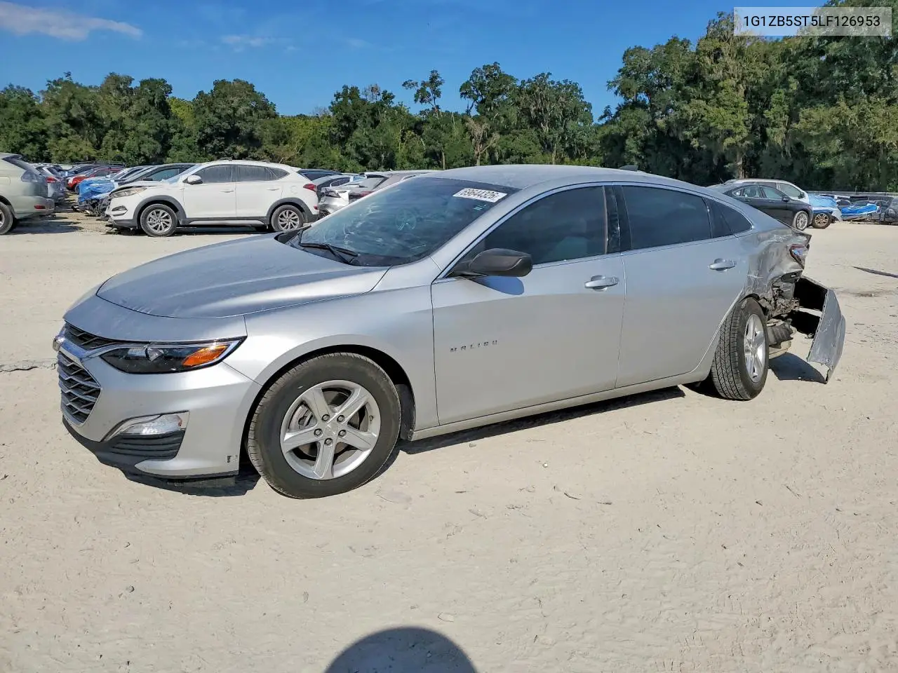CHEVROLET MALIBU 2020, VIN 1G1ZB5ST5LF126953