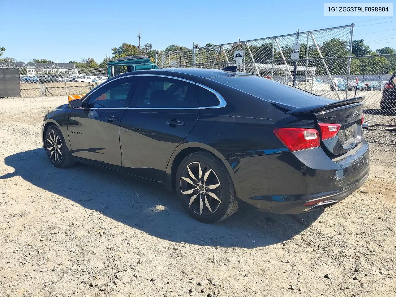 2020 CHEVROLET MALIBU VIN 1G1ZG5ST9LF098804 — фото 2