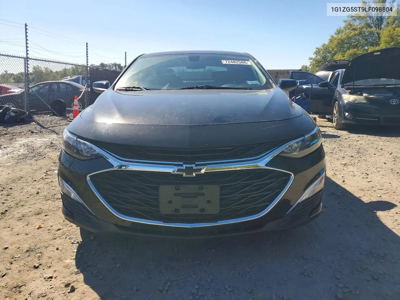 2020 CHEVROLET MALIBU VIN 1G1ZG5ST9LF098804 — фото 5