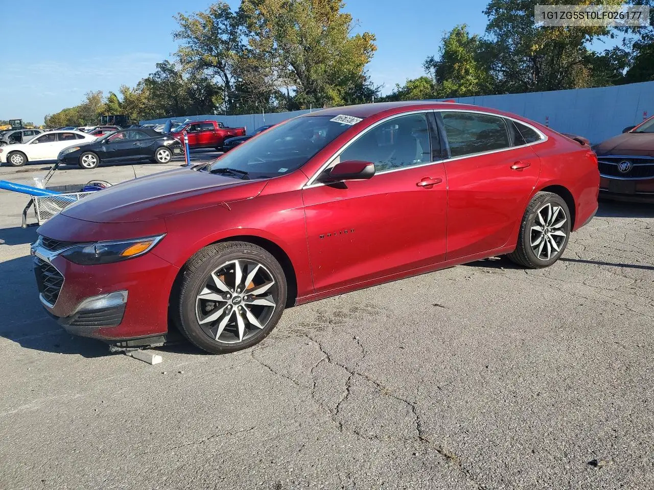CHEVROLET MALIBU 2020, VIN 1G1ZG5ST0LF026177