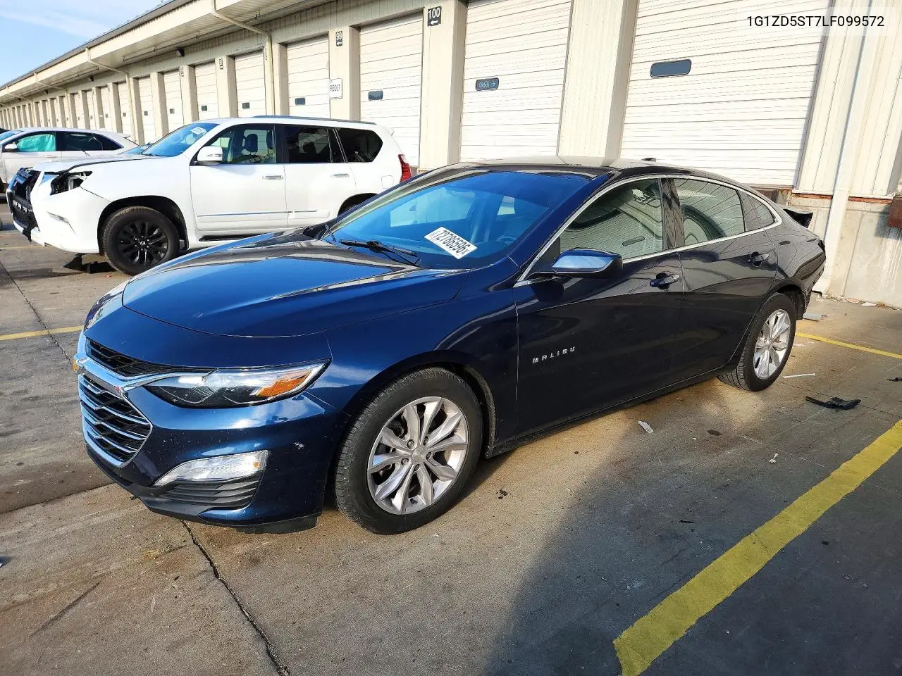 CHEVROLET MALIBU 2020, VIN 1G1ZD5ST7LF099572