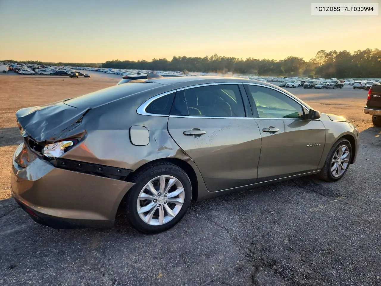 2020 CHEVROLET MALIBU VIN 1G1ZD5ST7LF030994 — фото 3