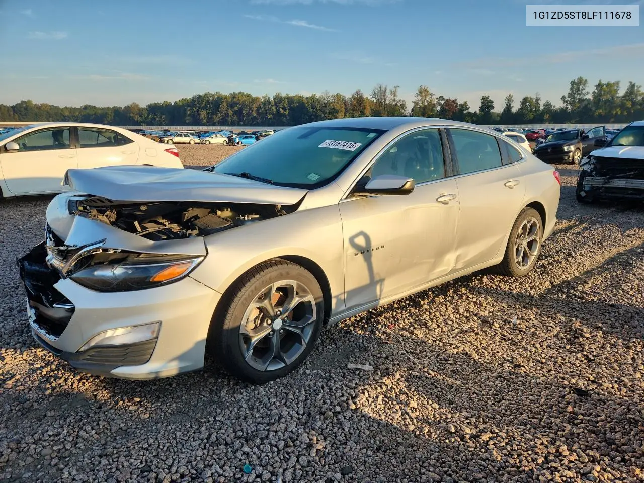 CHEVROLET MALIBU 2020, VIN 1G1ZD5ST8LF111678