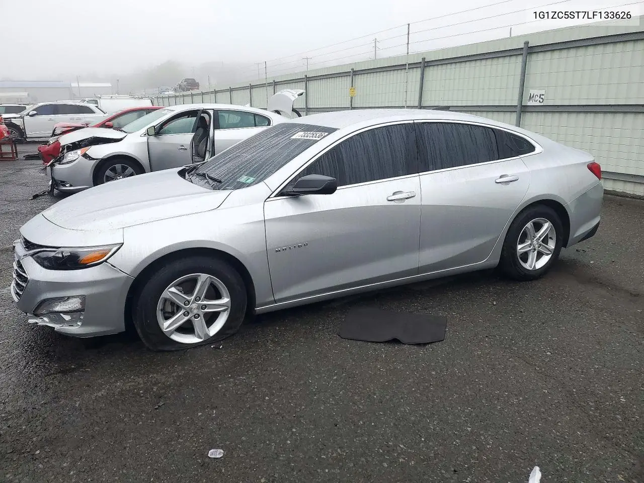 CHEVROLET MALIBU 2020, VIN 1G1ZC5ST7LF133626