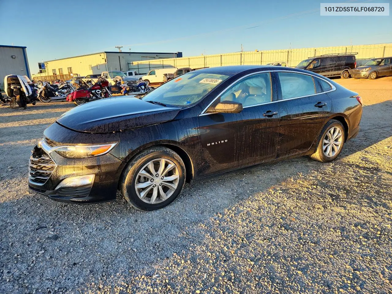 CHEVROLET MALIBU 2020, VIN 1G1ZD5ST6LF068720