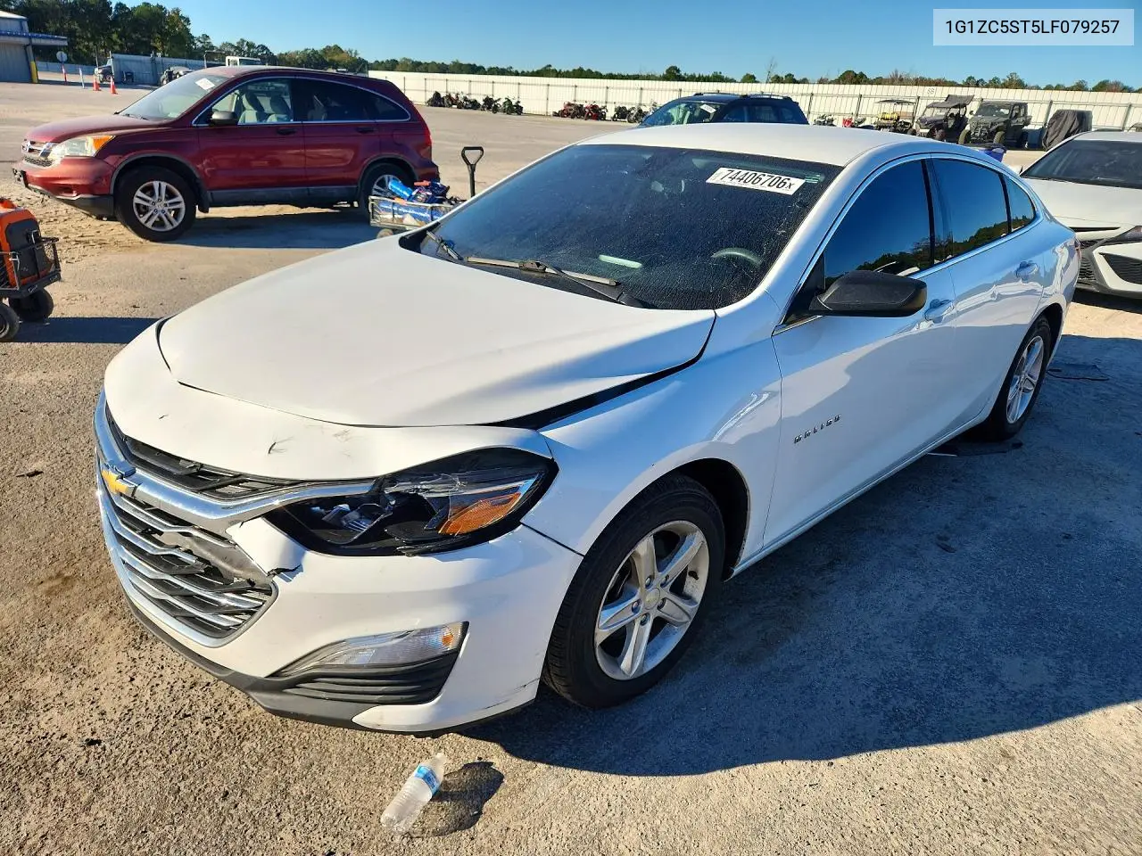 CHEVROLET MALIBU 2020, VIN 1G1ZC5ST5LF079257