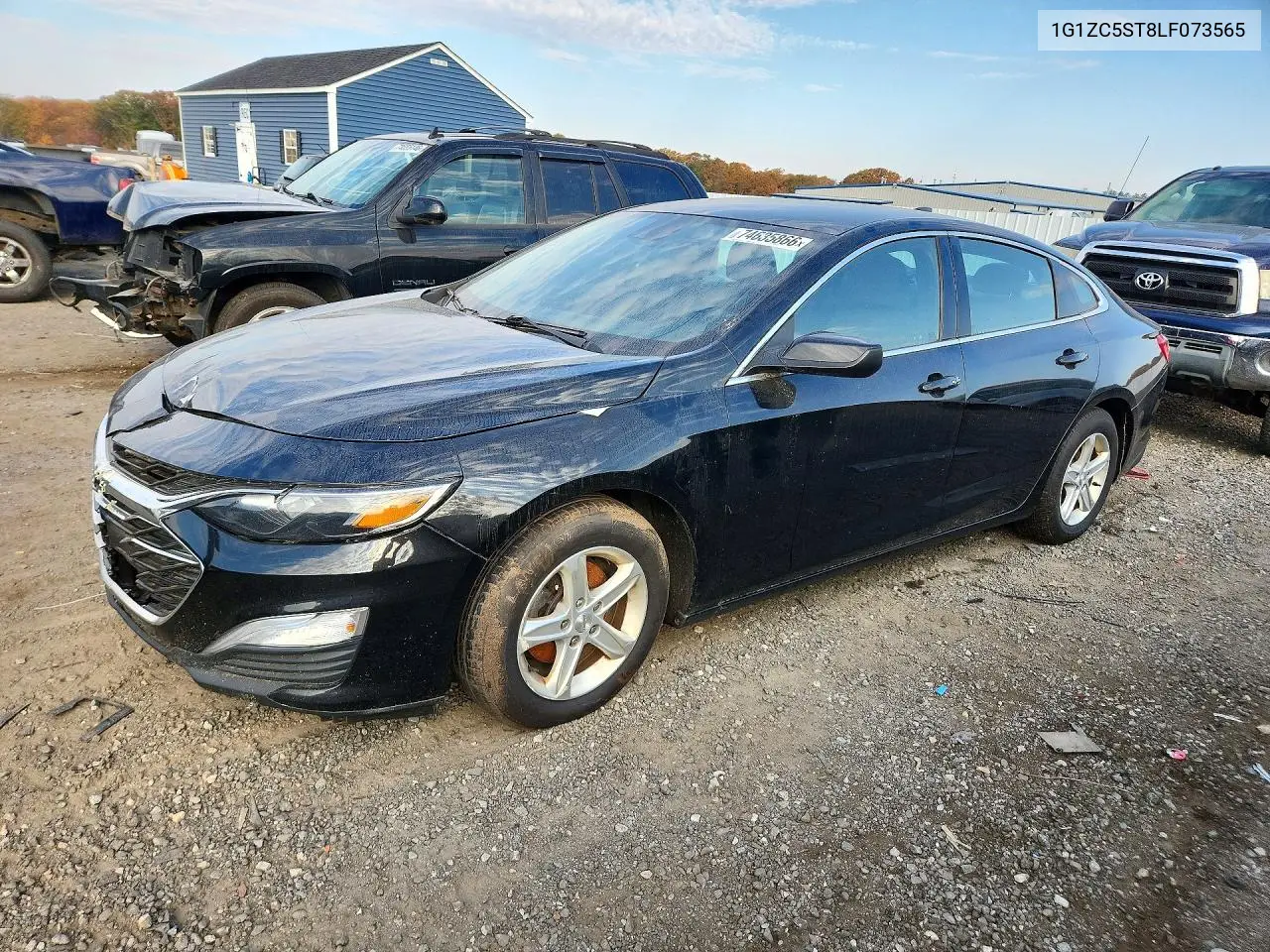 CHEVROLET MALIBU 2020, VIN 1G1ZC5ST8LF073565