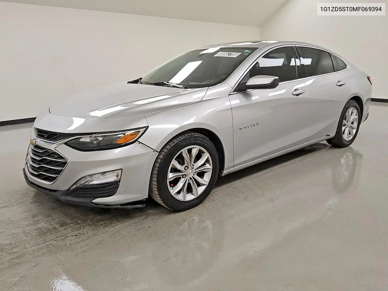 CHEVROLET MALIBU 2021, VIN 1G1ZD5ST0MF069394