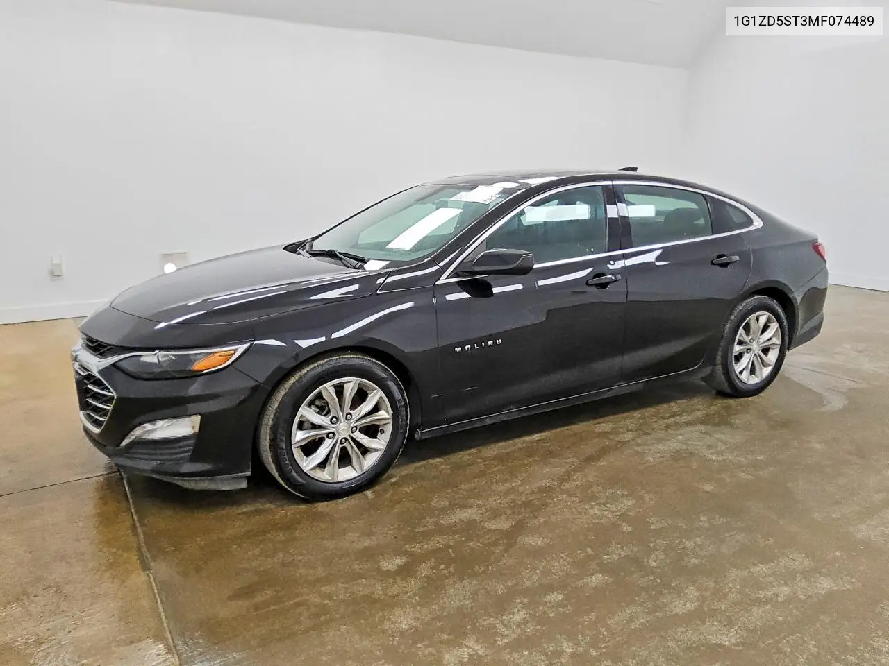 CHEVROLET MALIBU 2021, VIN 1G1ZD5ST3MF074489