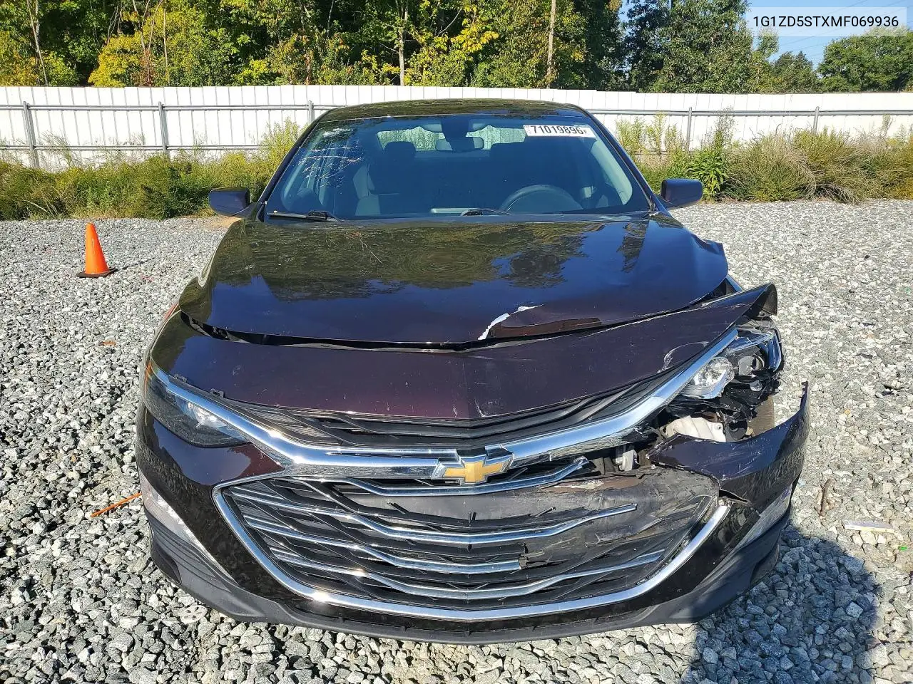 2021 CHEVROLET MALIBU VIN 1G1ZD5STXMF069936 — фото 5
